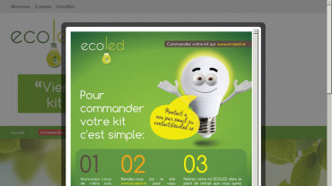 Page d'accueil du site : Ecoled Réunion