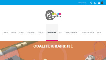 Page d'accueil du site : Color Alpilles