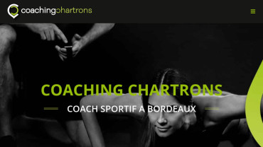 Page d'accueil du site : Coaching Chatrons