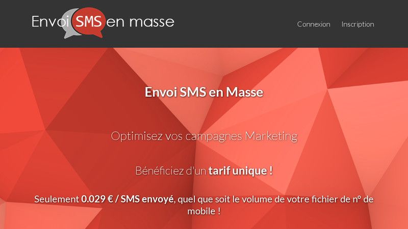 Envoi SMS en Masse