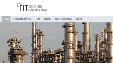 Page d'accueil du site : FIT Solutions