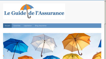 Page d'accueil du site : Raux-Assurances.fr