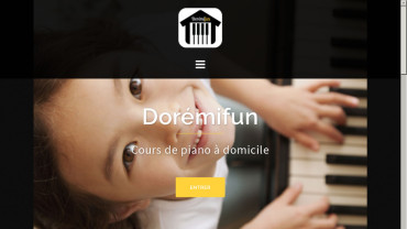 Page d'accueil du site : Doremifun