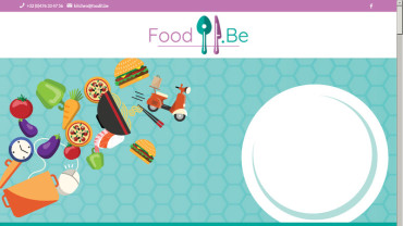 Page d'accueil du site : Food It Be