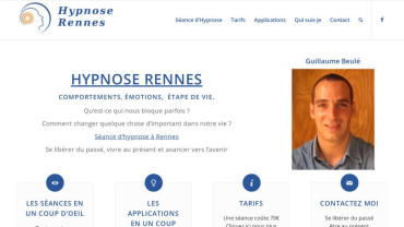 Page d'accueil du site : Guillaume Beulé