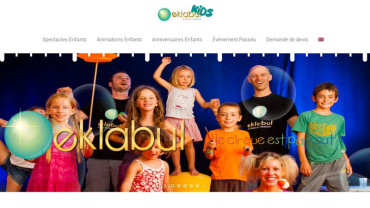 Page d'accueil du site : Eklabul