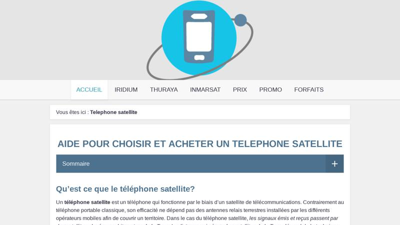 Téléphone Satellite