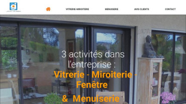 Page d'accueil du site : Jean Gobba Vitrerie