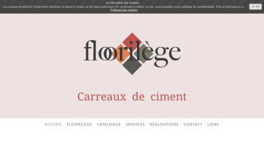 Page d'accueil du site : Floorilège