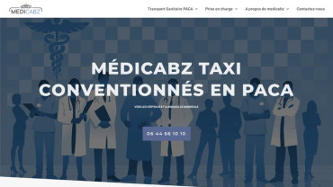Page d'accueil du site : Médicabz
