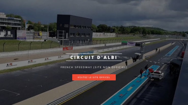 Page d'accueil du site : Circuit d'Albi