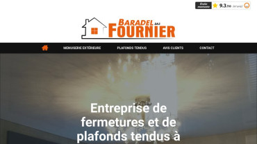 Page d'accueil du site : Baradel-Fournier