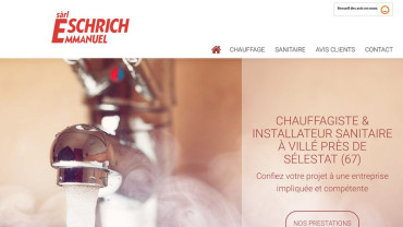 Page d'accueil du site : Eschrich Emmanuel