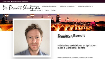 Page d'accueil du site : Docteur Benoit Slodzian