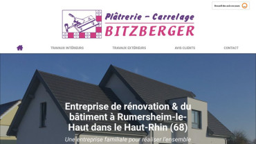 Page d'accueil du site : Bitzberger
