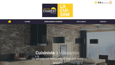 Page d'accueil du site : Décors et Cuisines - Distributeur Chabert Duval