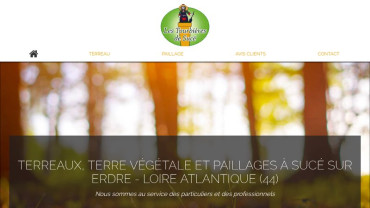 Page d'accueil du site : Les Tourbières de Sucé