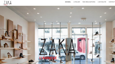 Page d'accueil du site : Zaka l'Annexe