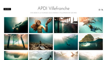 Page d'accueil du site : Apdi Villefranche