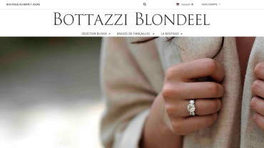 Page d'accueil du site : Bottazzi Blondeel