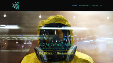 Page d'accueil du site : Chrono'Net 34