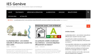 Page d'accueil du site : Les Geneve 