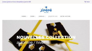 Page d'accueil du site : Jipépé