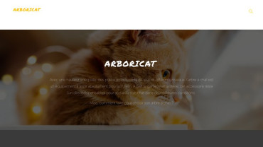 Page d'accueil du site : Arboricat