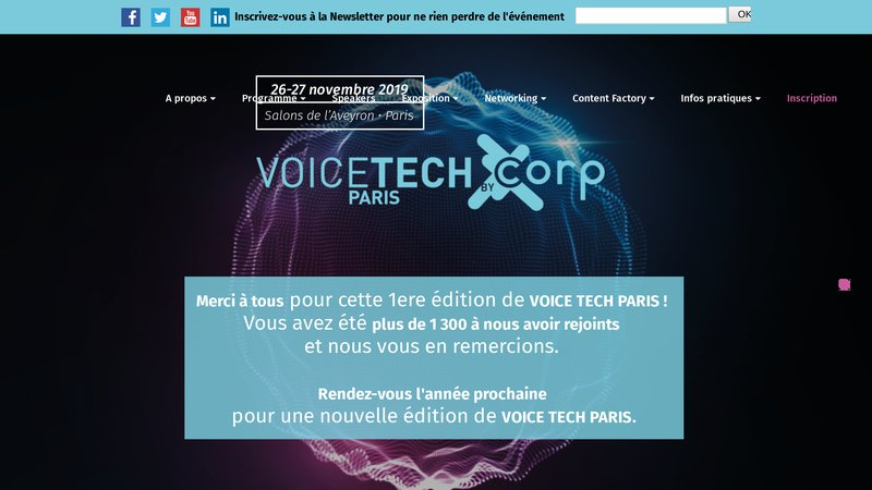 Voice tech Paris