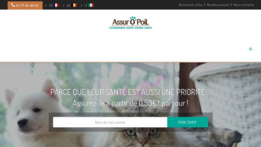 Page d'accueil du site : Assur Opoil