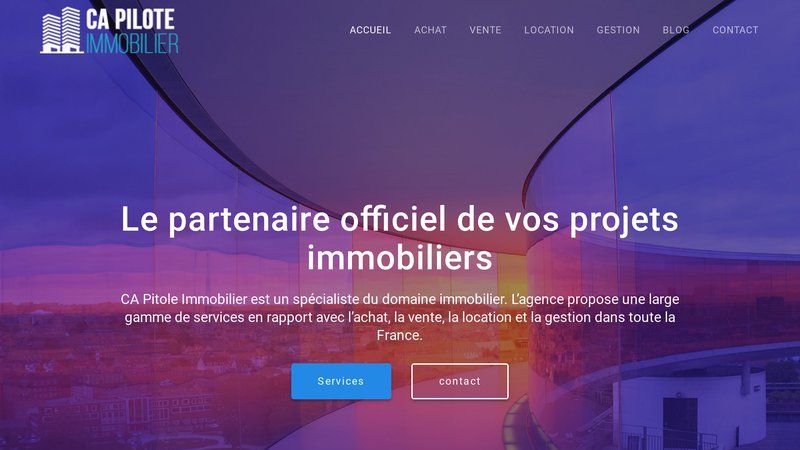 CA Pilote Immobilier