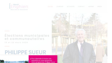 Page d'accueil du site : Philippe Sueur