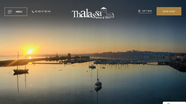 Page d'accueil du site : Thalassa Hôtel & Spa