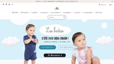 Page d'accueil du site : Formybabylove