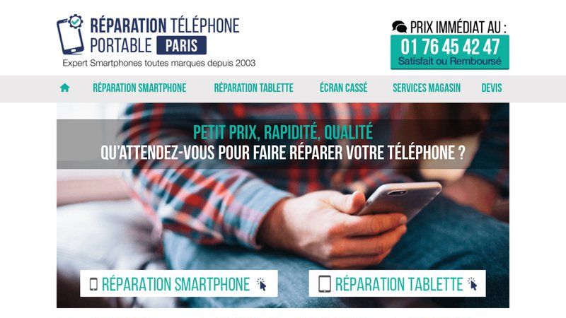 Réparation téléphone portable Paris