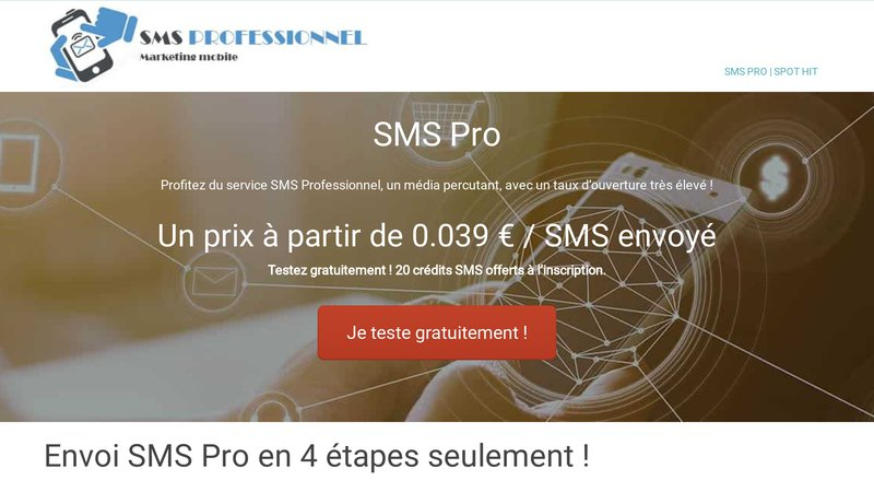 SMS Professionnel