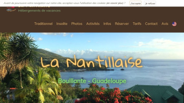 Page d'accueil du site : La Nantillaise