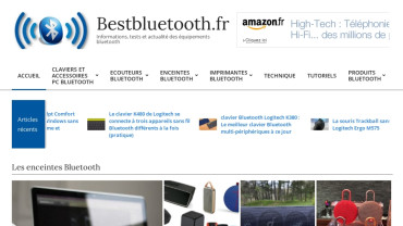 Page d'accueil du site : BestBluetooth