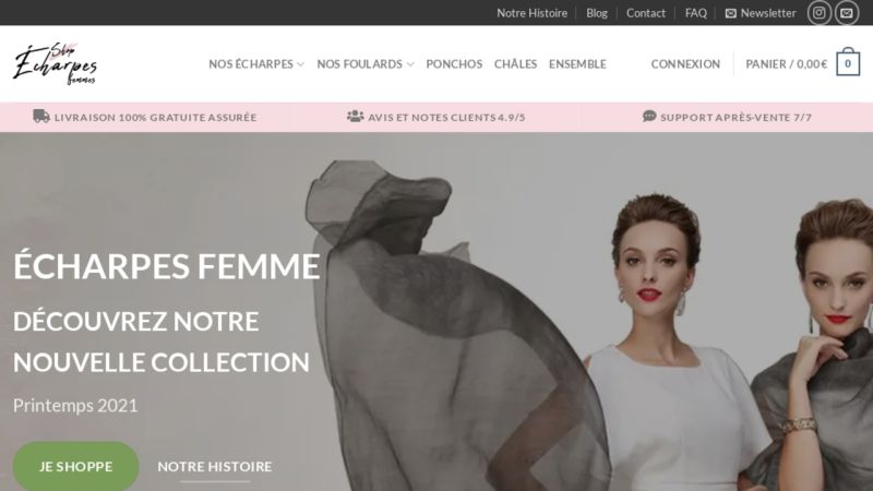 Shop Écharpes Femmes