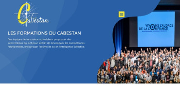 Page d'accueil du site : Le Cabestan