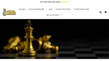 Page d'accueil du site : Echiquier du Roi