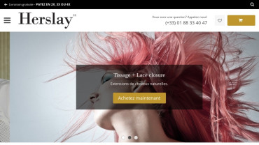 Page d'accueil du site : Herslay