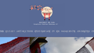 Page d'accueil du site : Secret de Soi 
