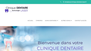 Page d'accueil du site : Dr Thierry Maleca