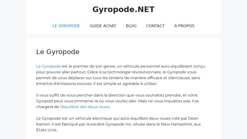 Gyropode