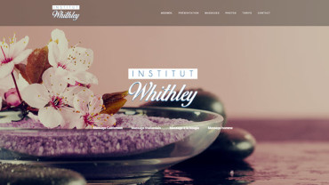 Page d'accueil du site : Institut Whithley