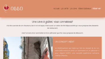 Page d'accueil du site : OBBO Nantes