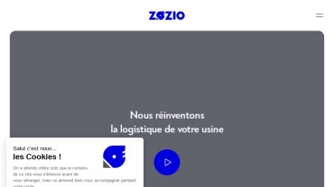 Page d'accueil du site : Zozio