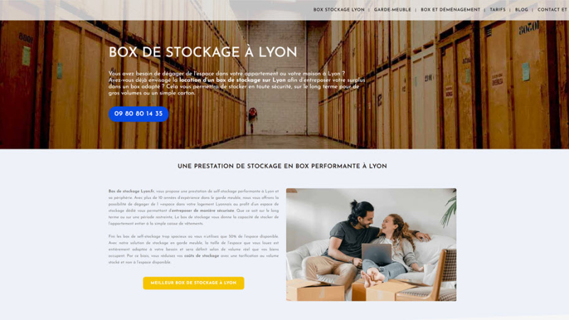  Box de stockage Lyon