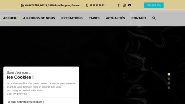 Page d'accueil du site : Prest'Hygia